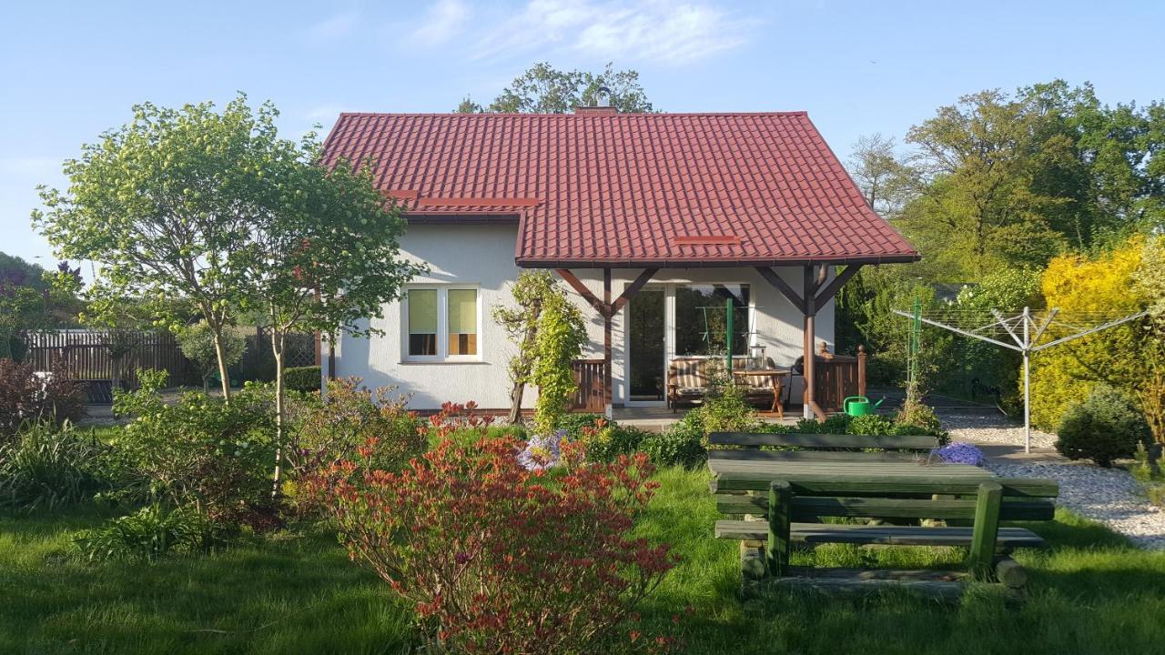 Domek Nad Jeziorem Bystrzyna Świdwin Extérieur photo