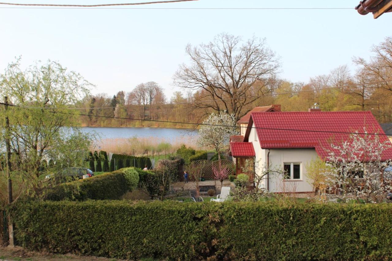 Domek Nad Jeziorem Bystrzyna Świdwin Extérieur photo